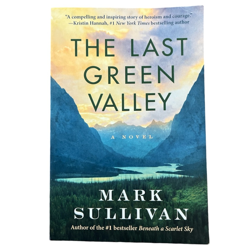USED “The Last Green Valley” Paperback Book by Mark Sullivan